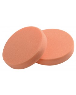 Coppia di tamponi in schiuma arancio medio-rigido